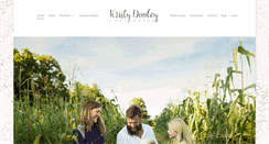 Desktop Screenshot of kristydooleyphotography.com